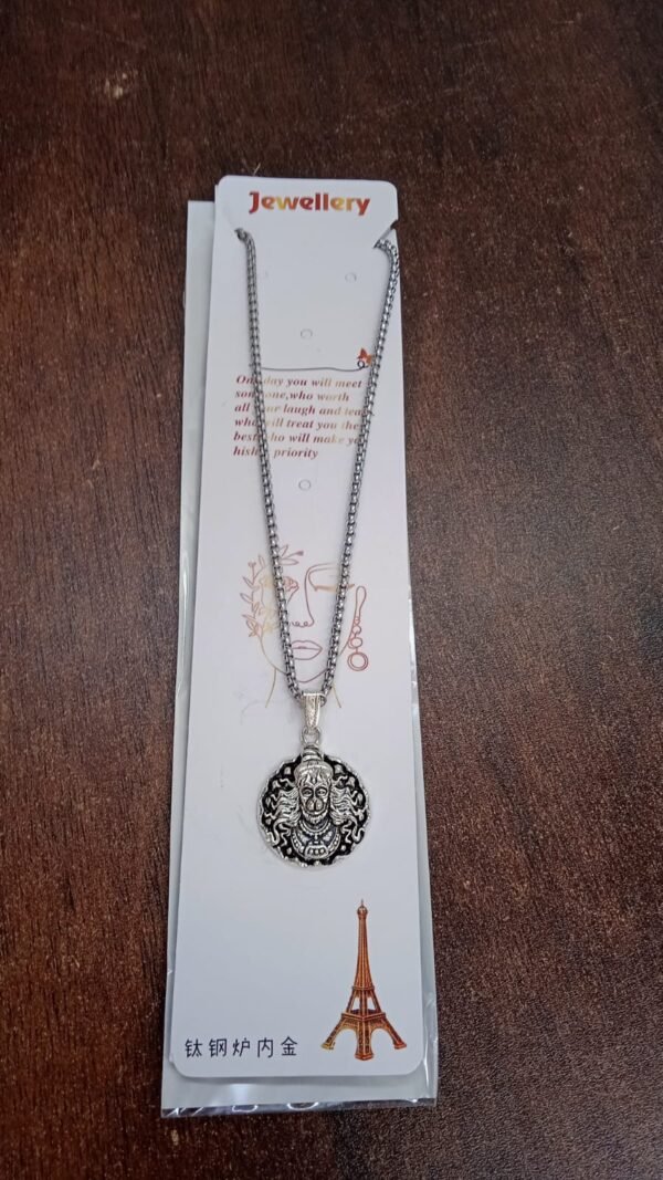 Hanuman Locket – Devotional Silver Pendant | Soul Signs