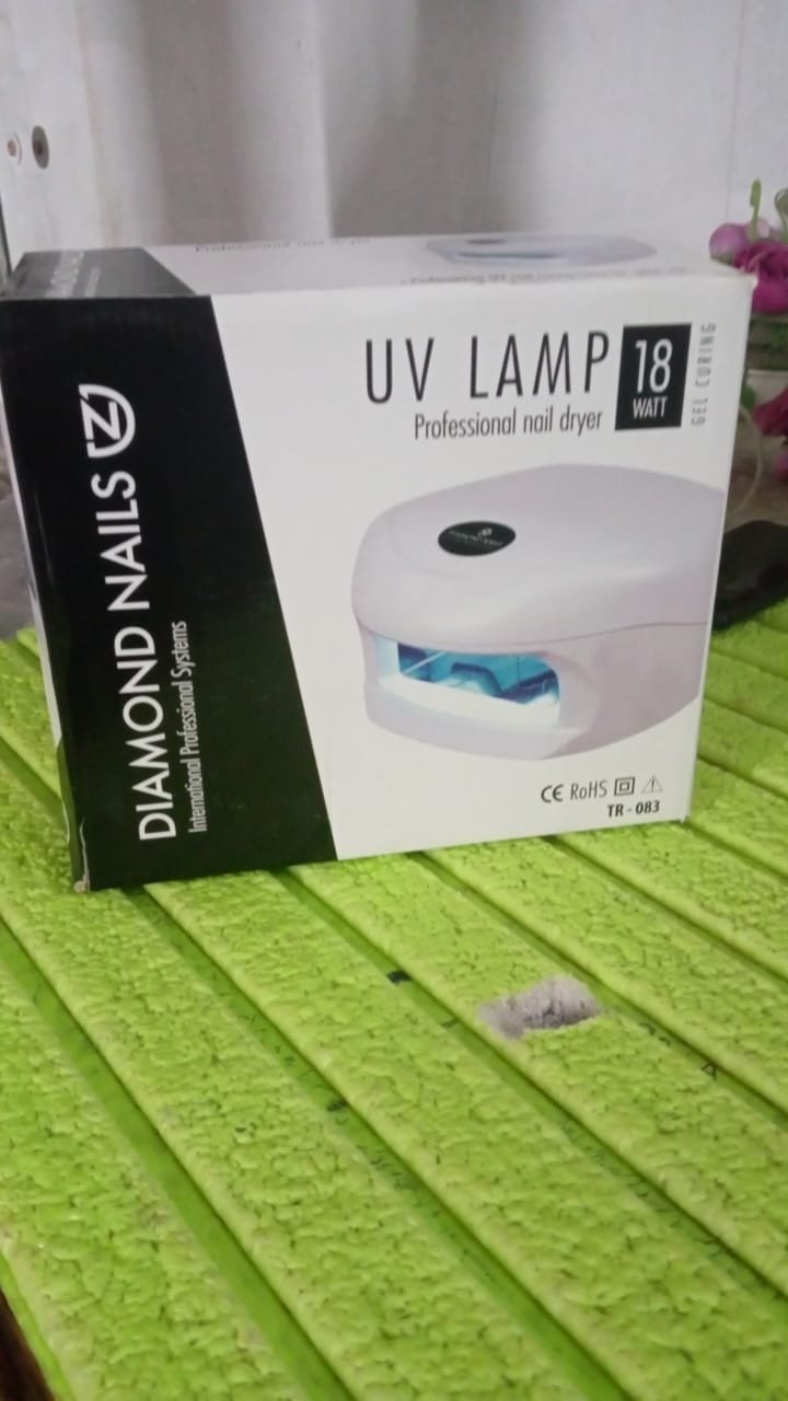 LED UV Nail Lamp 18W – Quick Gel Polish Curing & Nail Dryer | AuriGlam