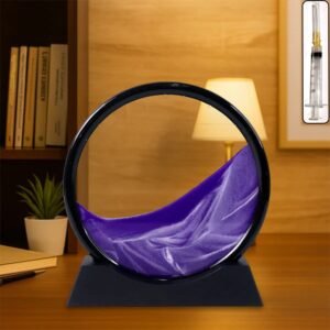 Moving Sand Art – Round Liquid Motion Decor | Styleva