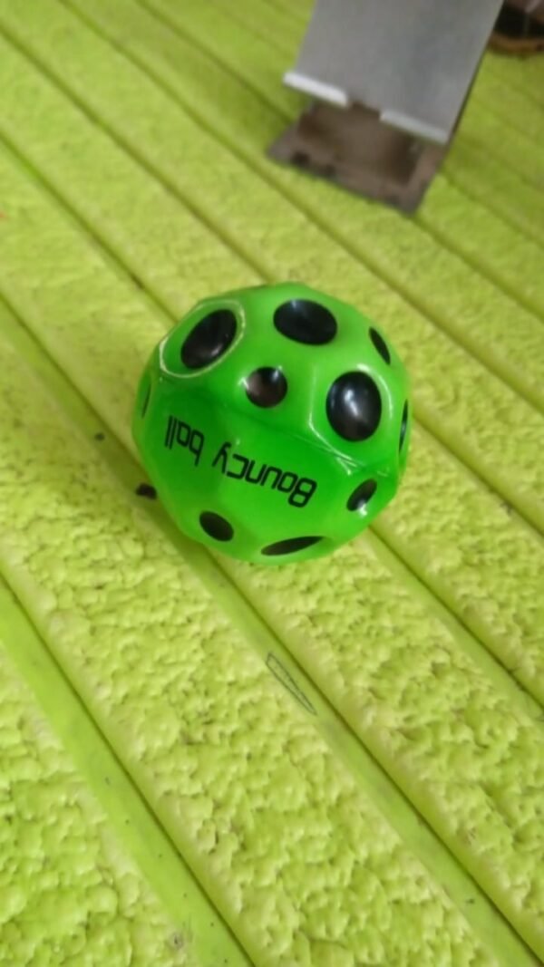 Bouncy Ball for Kids – High-Bounce Moon Crater Toy | Play & Move