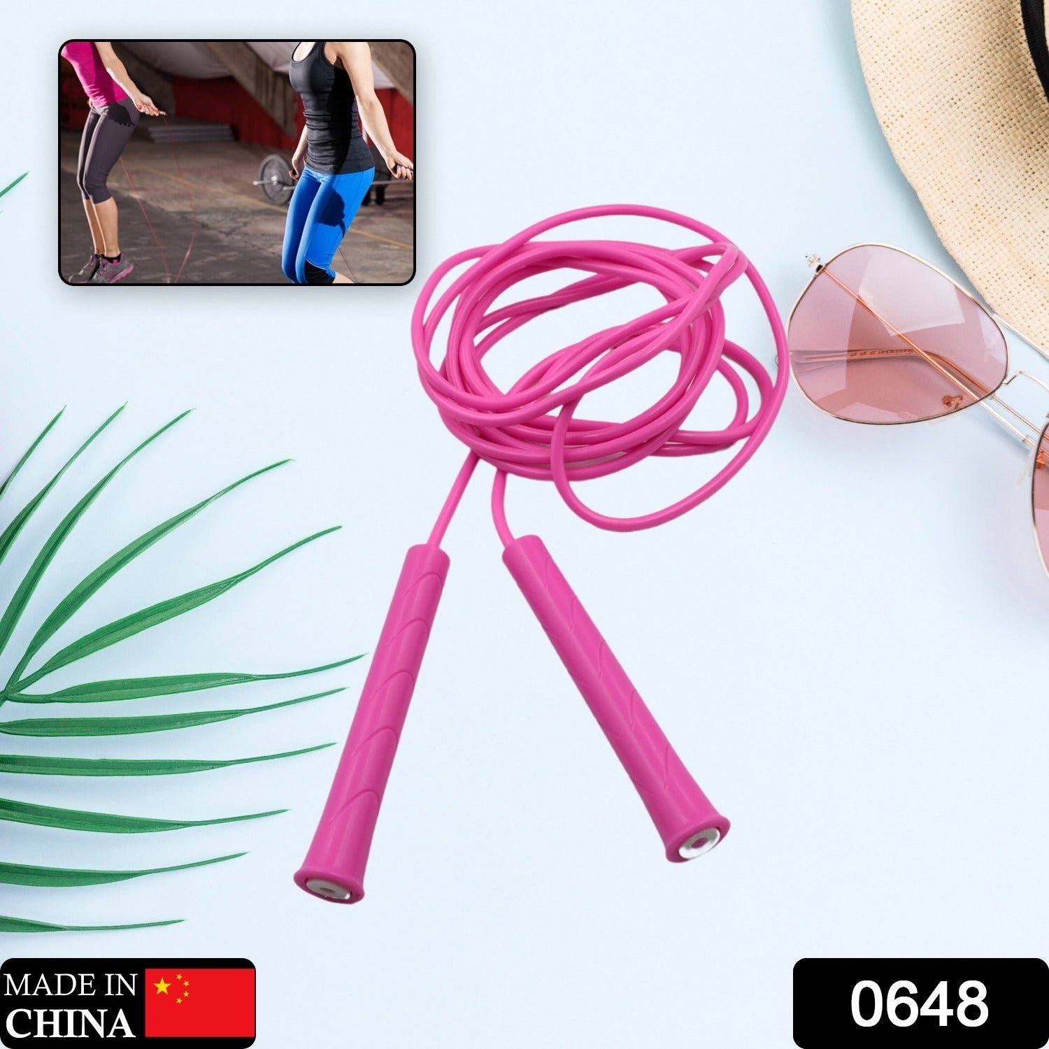 Adjustable Jump Rope – High-Speed Fitness & CrossFit | FitFuzion