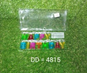 Happy Birthday LED String Lights – Battery Operated Multicolour | Indo Glow