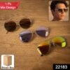 Fashion Sunglasses – Trendy Metal Frame with Mirrored Lenses