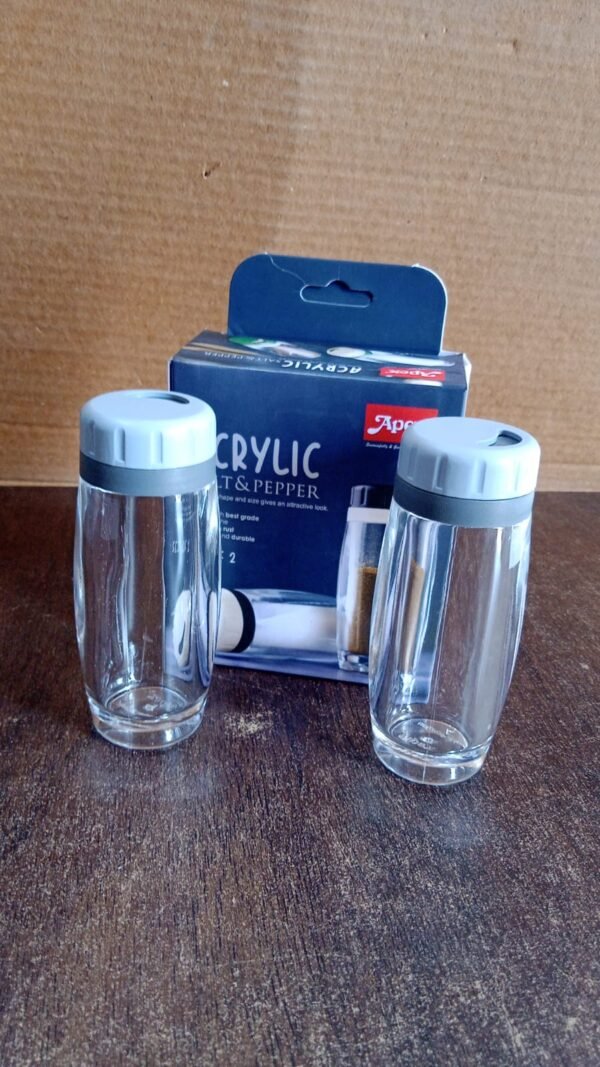 caf60a80-1005-4e2a-ab89-7cd67a924ea4 Salt and Pepper Shaker Set – Transparent Acrylic & Durable Design