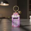 Kuromi Calculator Keychain – Compact Pocket-Sized Digital Calculator