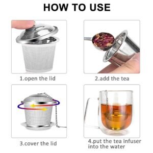 Stainless Steel Tea Filter – Easy Brewing for Home & Office | storenzo