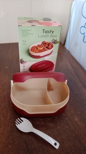 Airtight Tiffin Box – 2 Compartment Food Grade | Lunchie Bunchie