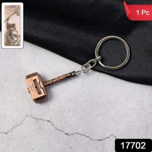 Metal Hammer Keychain – Durable Zinc Alloy Mini Keyring