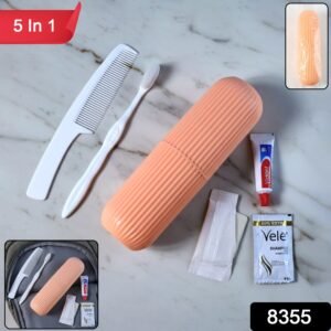 5-in-1 Compact Travel Grooming Kit – Portable Personal Care Set