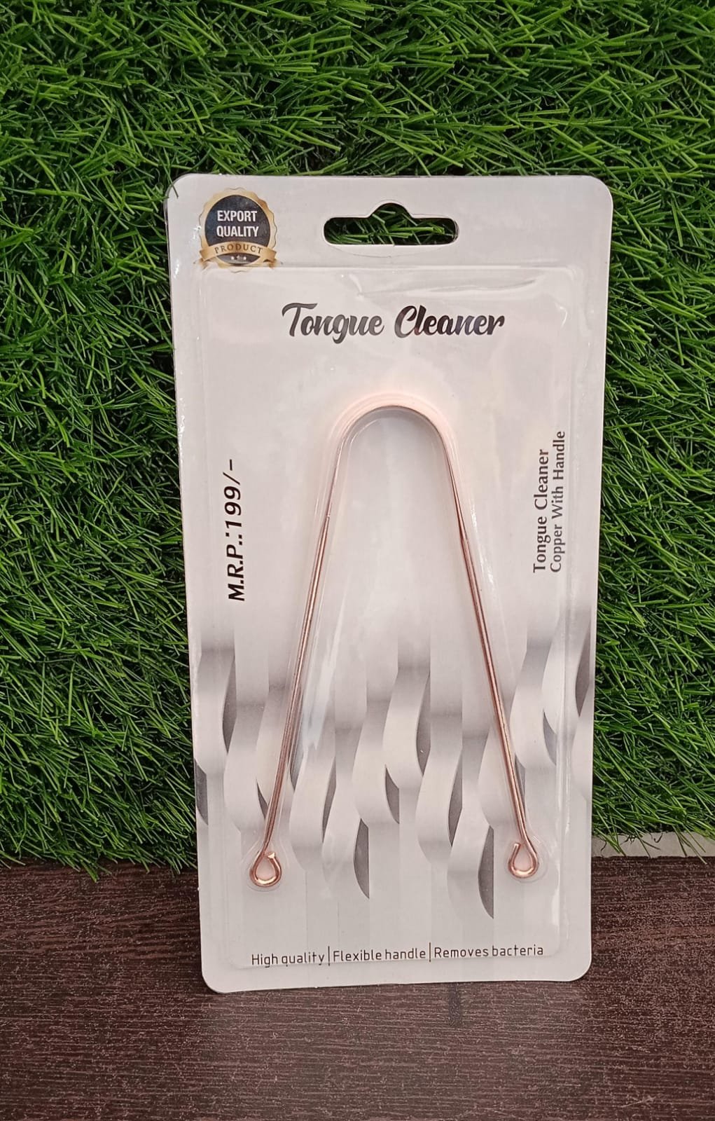 Copper Tongue Cleaner – Fresh Breath & Oral Hygiene | Velvet Wellness