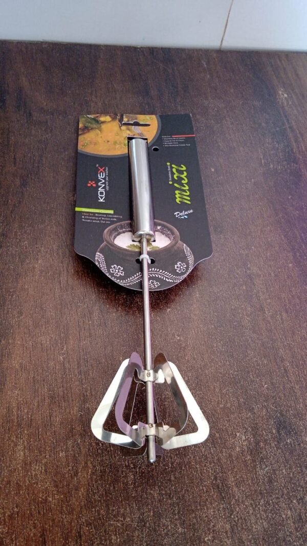 Hand Push Mixer – Stainless Steel Egg Whisk & Blender | Konvex