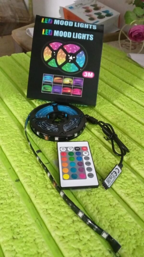RGB LED Strip Lights – 3M Multi-Colour USB with Remote | Indo Glow