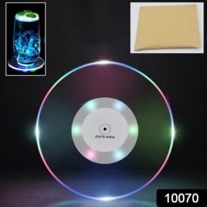 LED Coaster – Ultra-Thin, Waterproof & Non-Slip | Indo Glow