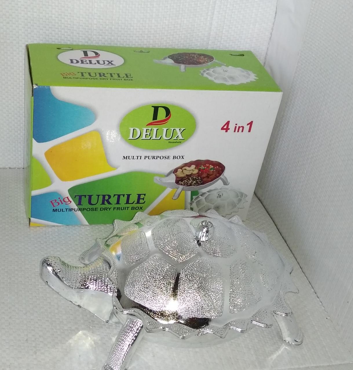 ce79cfab-ceb9-452f-b8f7-63214590c1a9 Tortoise Dry Fruit Box – Decorative Gifting & Serving | Styleva