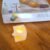 LED Flameless Decorative Candle Set – 12 Square Tealight Lamps