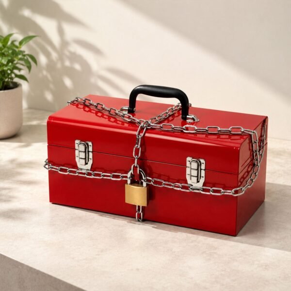 Heavy Duty Steel Luggage Lock Chain – 67 Inch Anti-Theft Travel Security