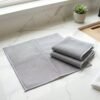 Dual Sided Microfiber Cleaning Towel for Kitchen Countertop Gas Stove (3 Pc Set)