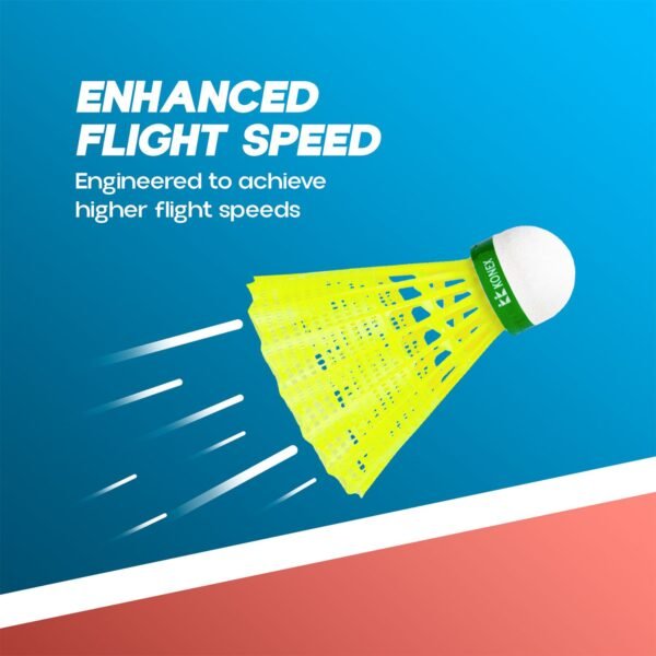 cls-301-03 Badminton Shuttlecock Set – Durable Nylon Flight & Control