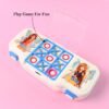 Kids Pencil Box with Built-in Tic Tac Toe Game – Fun & Durable