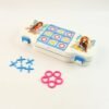 Kids Pencil Box with Built-in Tic Tac Toe Game – Fun & Durable