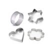Stainless Steel Cookie Cutter Set – 4 Shapes for Baking | Bake & Dwell