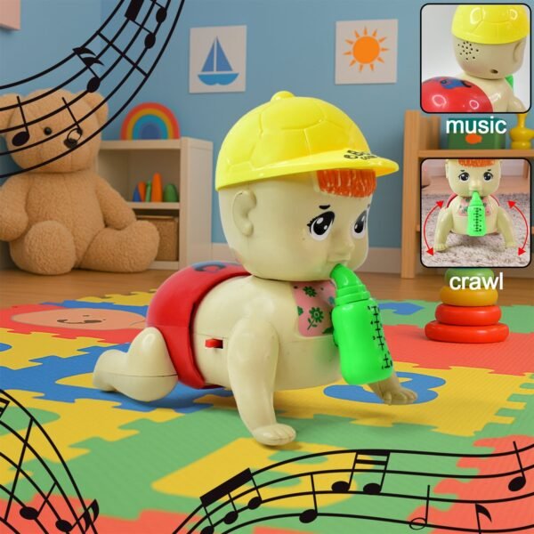 Crawling Baby Toy with Music & Lights – Engaging Toddler Toy | Little Learners