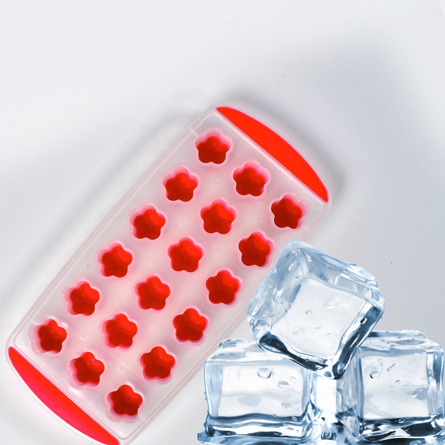 cube5 Flower Ice Tray – 18-Cavity Silicone Mold, BPA-Free | Indo Glow
