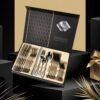 Stainless Steel Cutlery Set – 24 Pc Polished Dinnerware