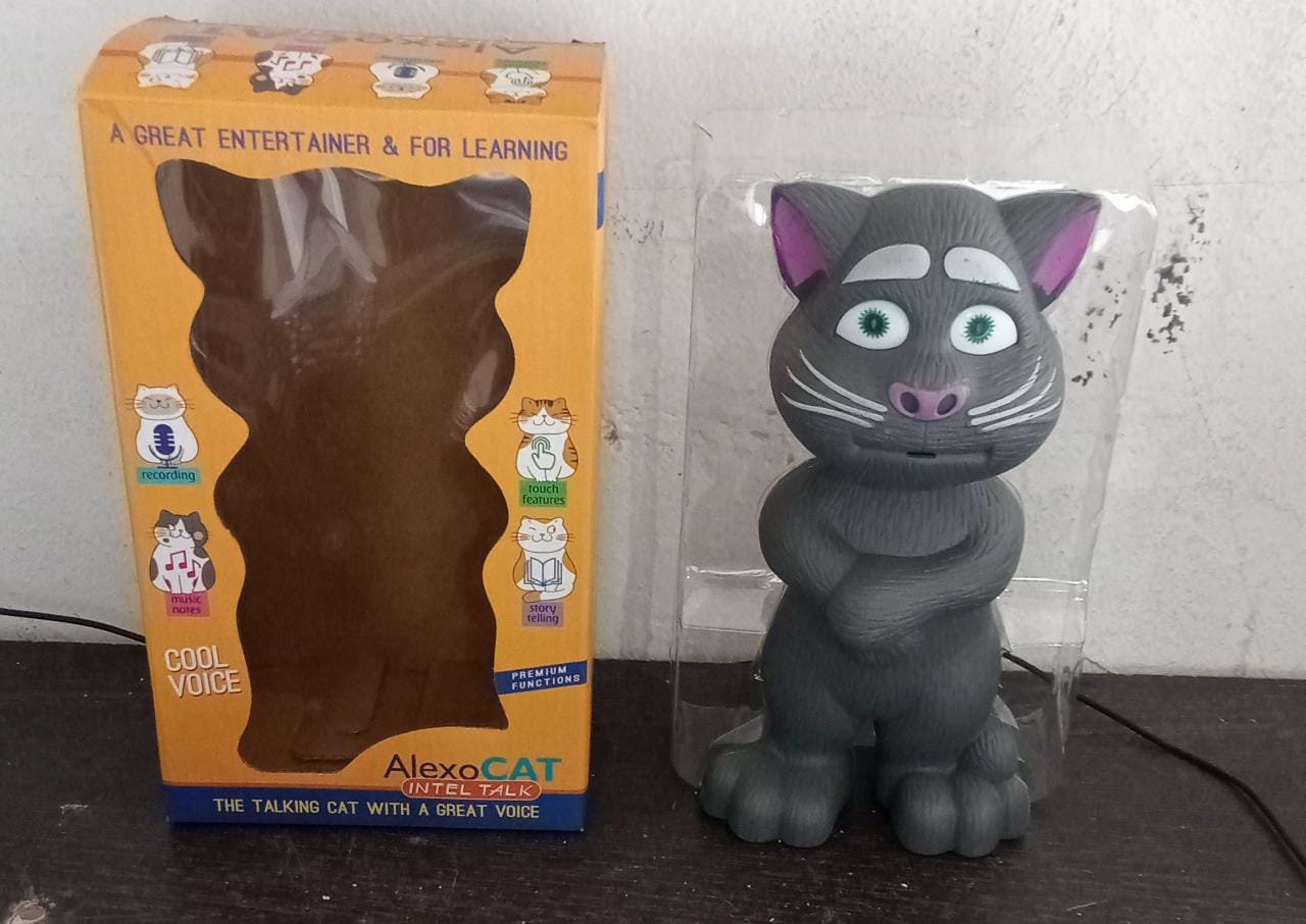 Talking Tom Toy – Interactive Mimicry Cat for Kids & Decor | Puzzlica