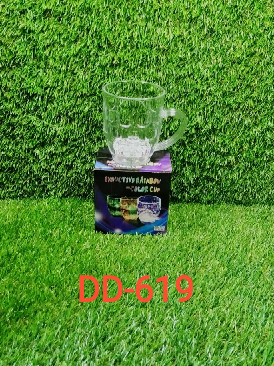LED Glass Cup – Rainbow Colour Changing Mug | Indo Glow