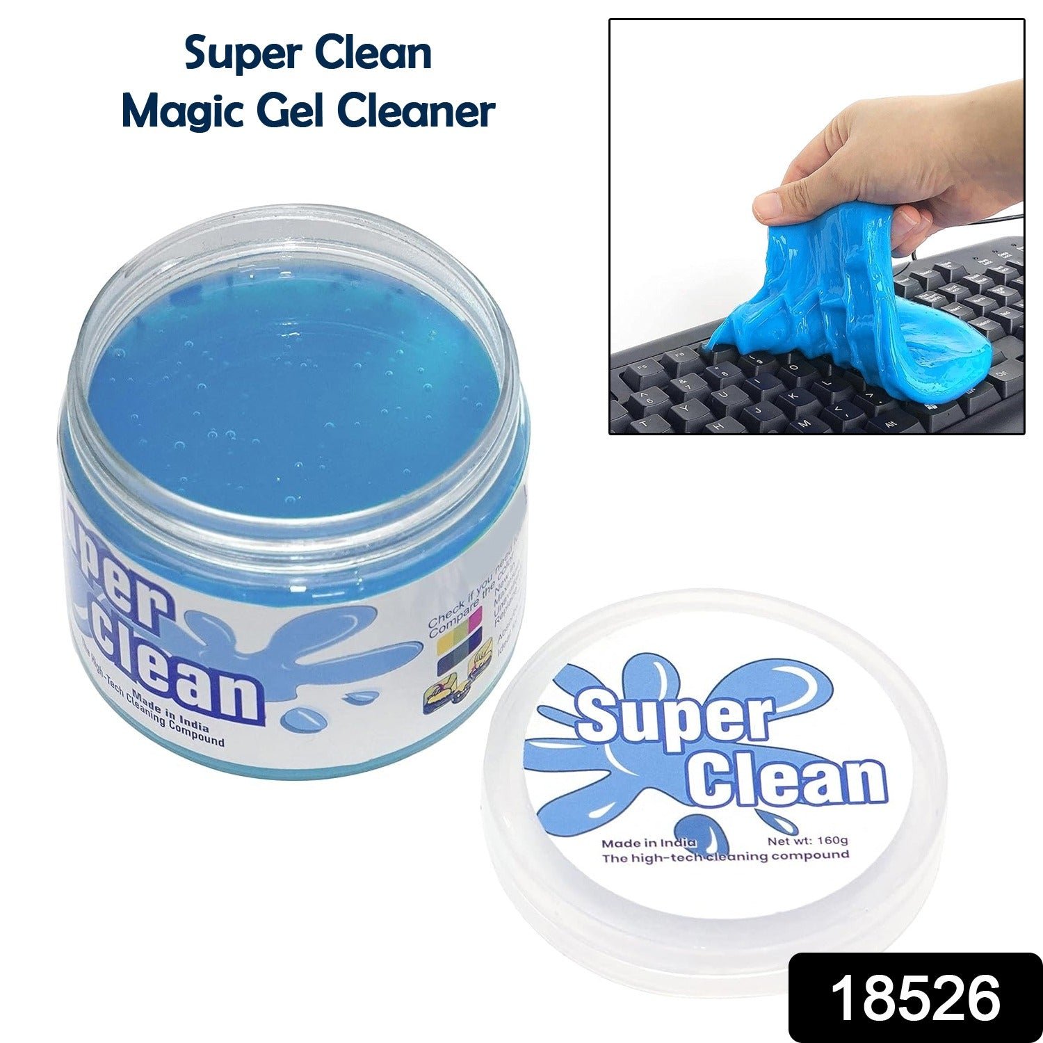 Cleaning Gel – Multi-Surface Dust & Dirt Remover | Velvet Wipe