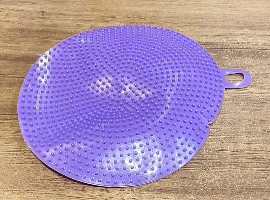 Silicone Dish Scrubber – Mildew-Free, Heat Resistant & Non-Stick