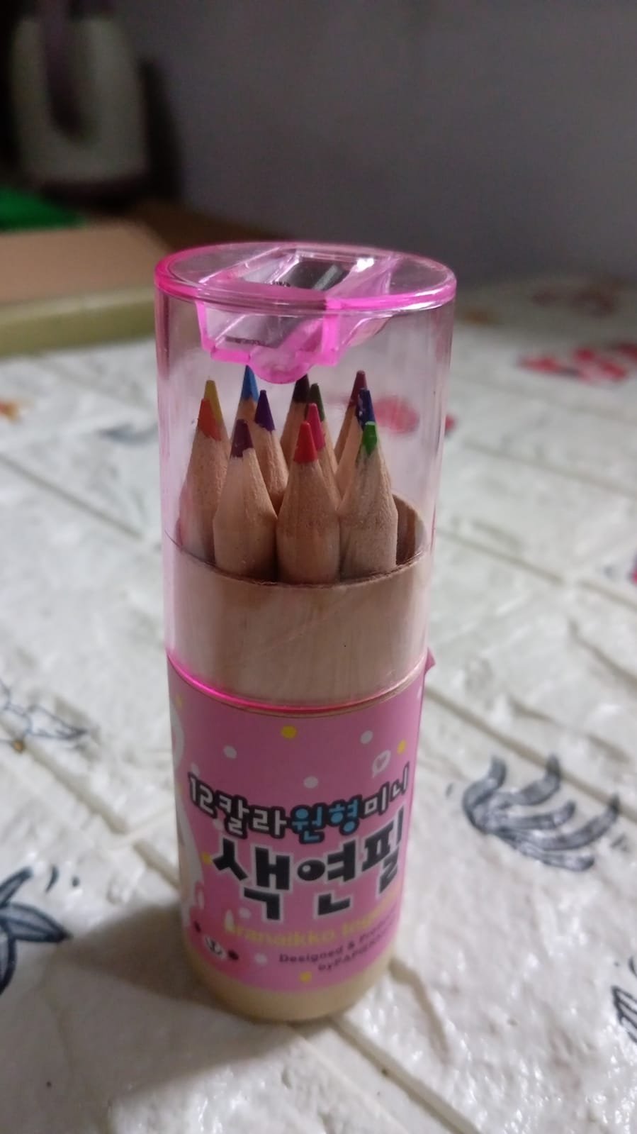 d266128d-e625-4a9b-a271-3ee9007de917 Kids Colouring Pencils Set – 12 Mini Shades with Sharpener | TinyTrendy