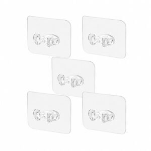 Adhesive Wall Hooks – Strong Hold & No Damage Walls