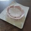Plastic Soap Dish – Self-Draining Floral Design | VelvetBubbles