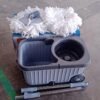 Spin Mop Cleaning Set – Dual Chamber Bucket & Wheels