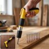 Manual Wall Fastening Nail Gun Tool for Wood Concrete with nails (1 Set)