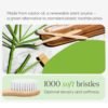 Women Bamboo Toothbrush Set Soft Bristles Eco Friendly Biodegradable (2 Pc)