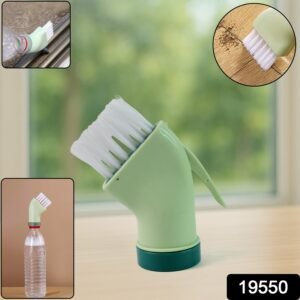 Connectable Cleaning Brush – Built-In Scraper for Narrow Spaces