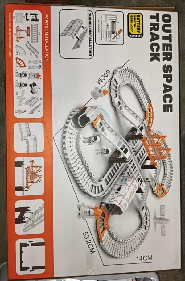 Space Race Track Set – Kids Cosmic Adventure Toy | Action Legion