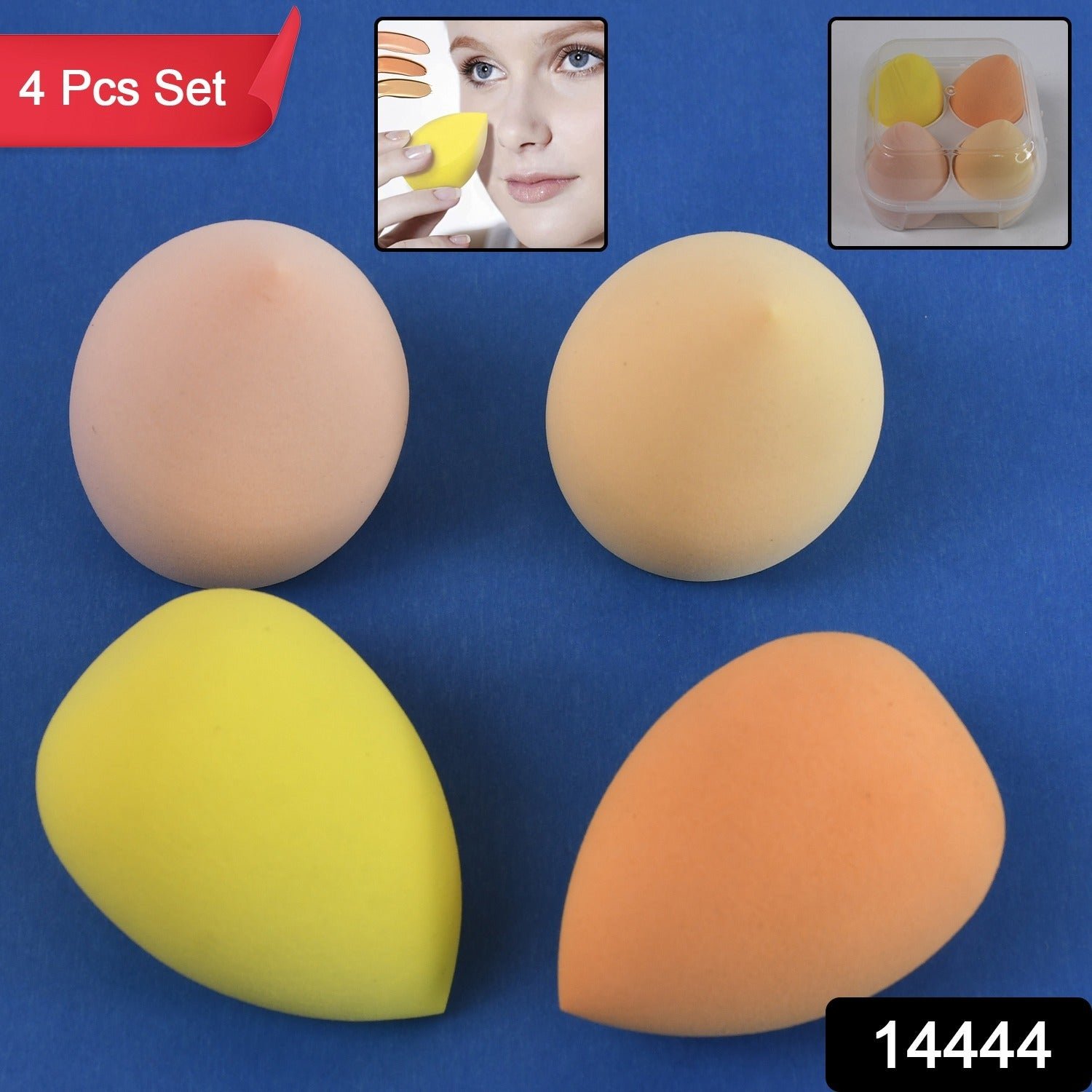 Makeup Sponges Set – Soft, High-Density Blend for Flawless Application