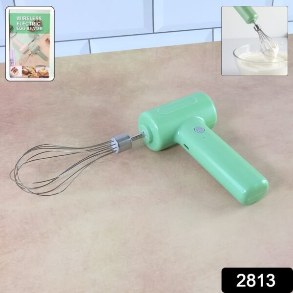 Cordless Electric Whisk – Rechargeable Handheld Mixer for Baking