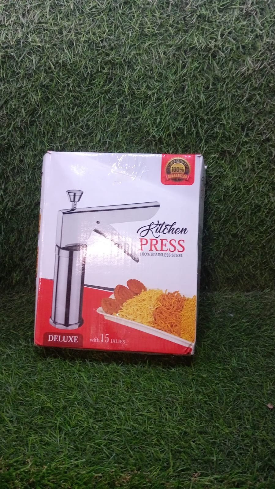 Kitchen Press – 15-in-1 Stainless Steel Sev Maker | RaceCore