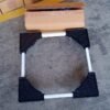 Fridge & Washing Machine Stand Trolley – Adjustable Heavy-Duty 50x50 cm