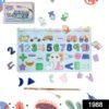 Wooden Number Puzzle – Magnetic Learning Board | Aditi