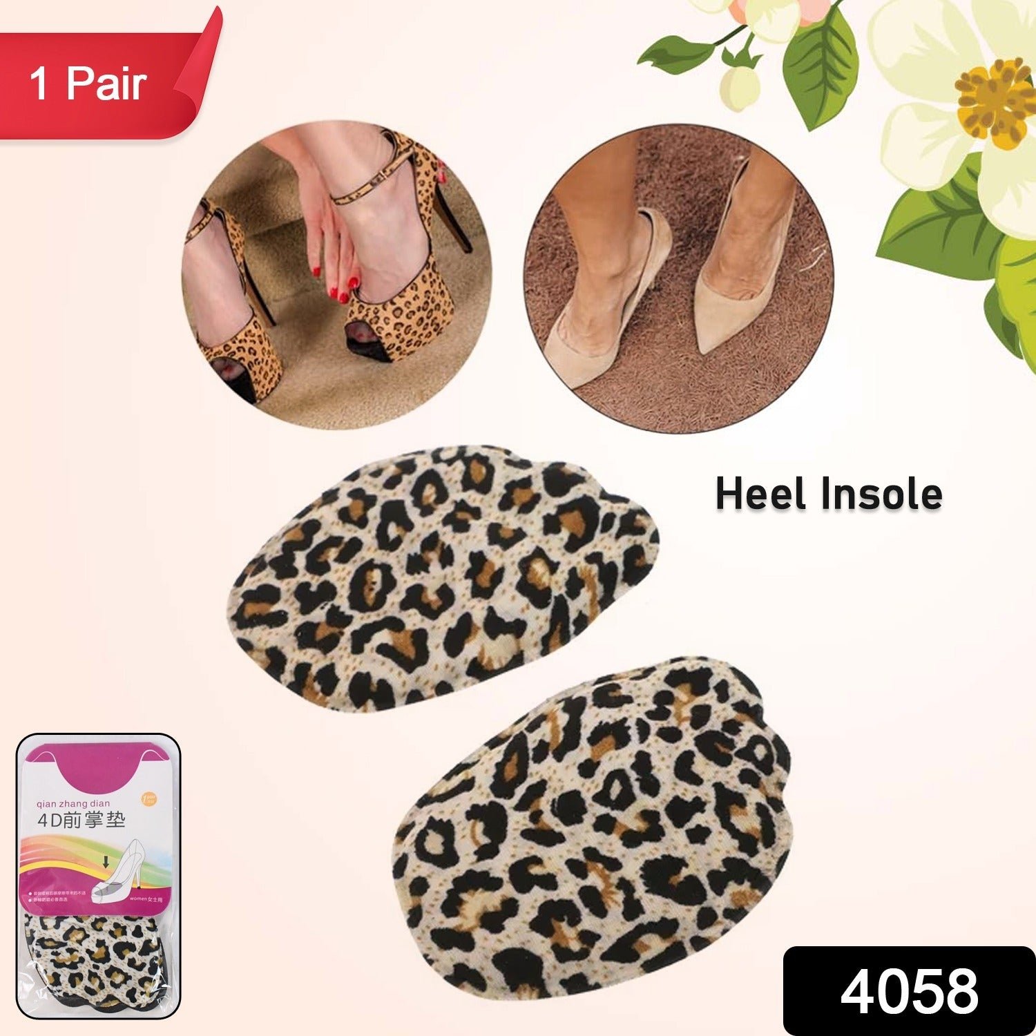 Heel Cushion Inserts – Non Slip Callus Prevention Insoles | Velvet Wellness