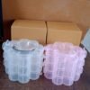 Flower-Shaped 3-Layer Storage Box – 9 Compartments Organizer