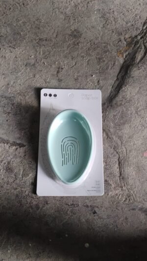 Soap Dish with Drain – Double-Layer Self-Draining | VelvetBubbles