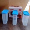 Food Storage Containers – 3-Piece Airtight BPA-Free Set