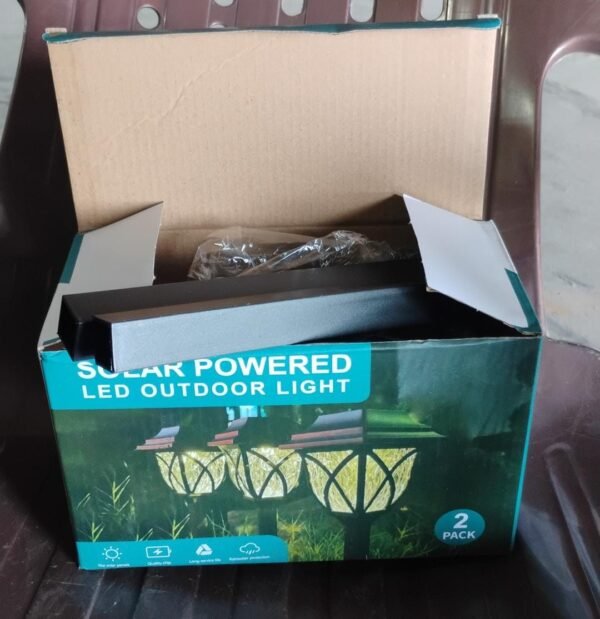 Solar Pathway Lights – Water-Ripple Garden Lighting | FitFuzion